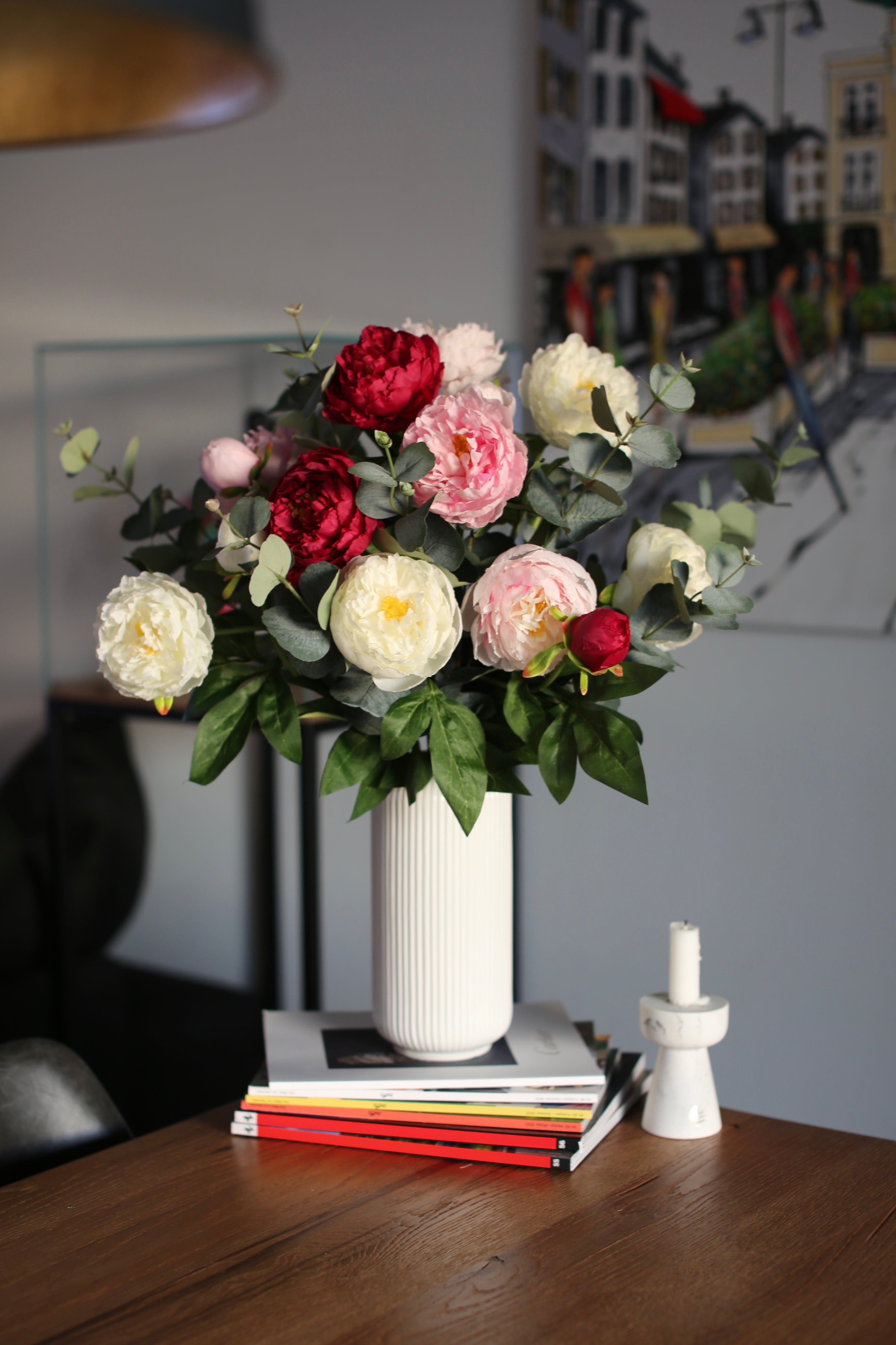 Peony & Eucalyptus Bouquet