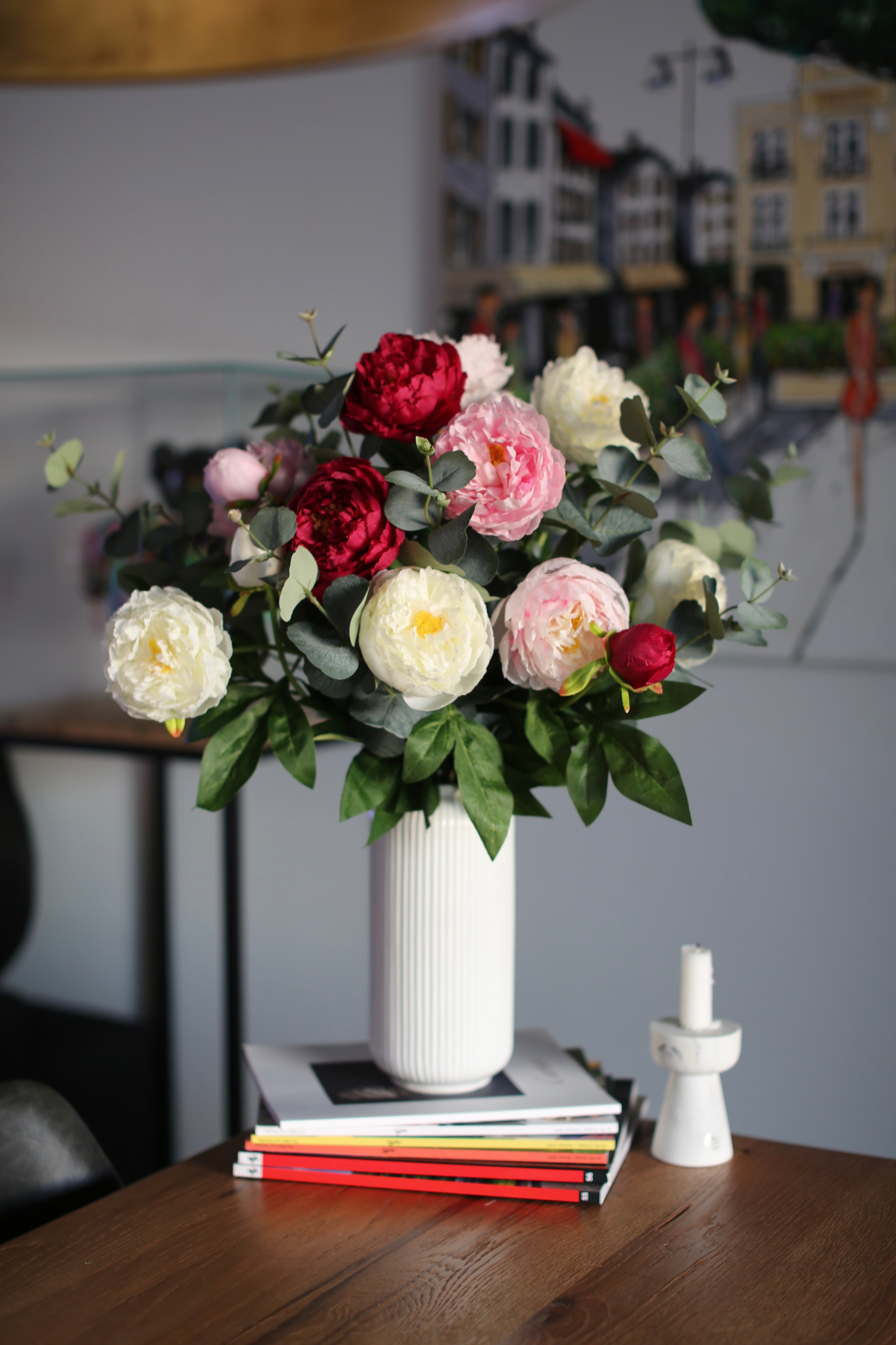 Peony & Eucalyptus Bouquet