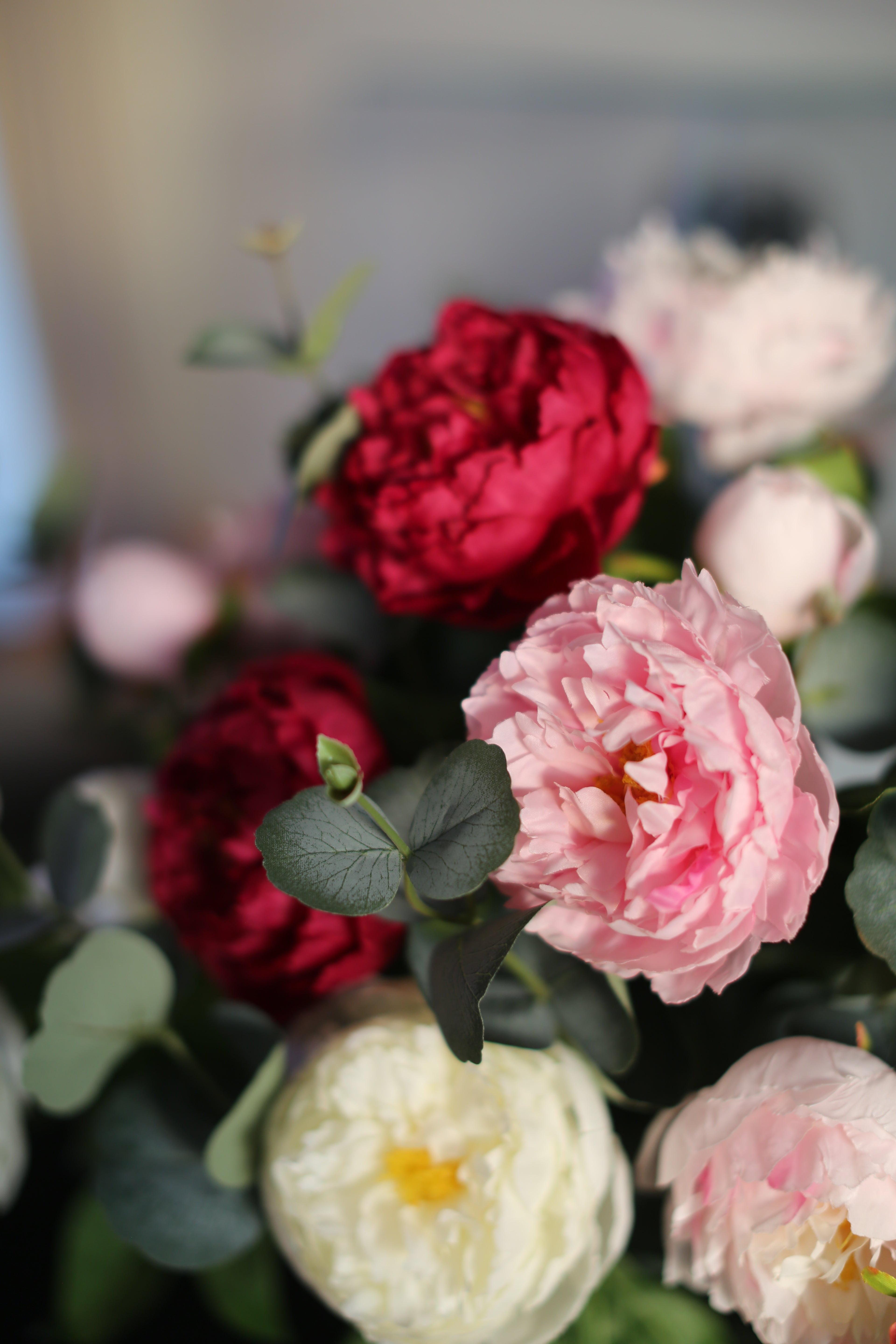 Peony & Eucalyptus Bouquet