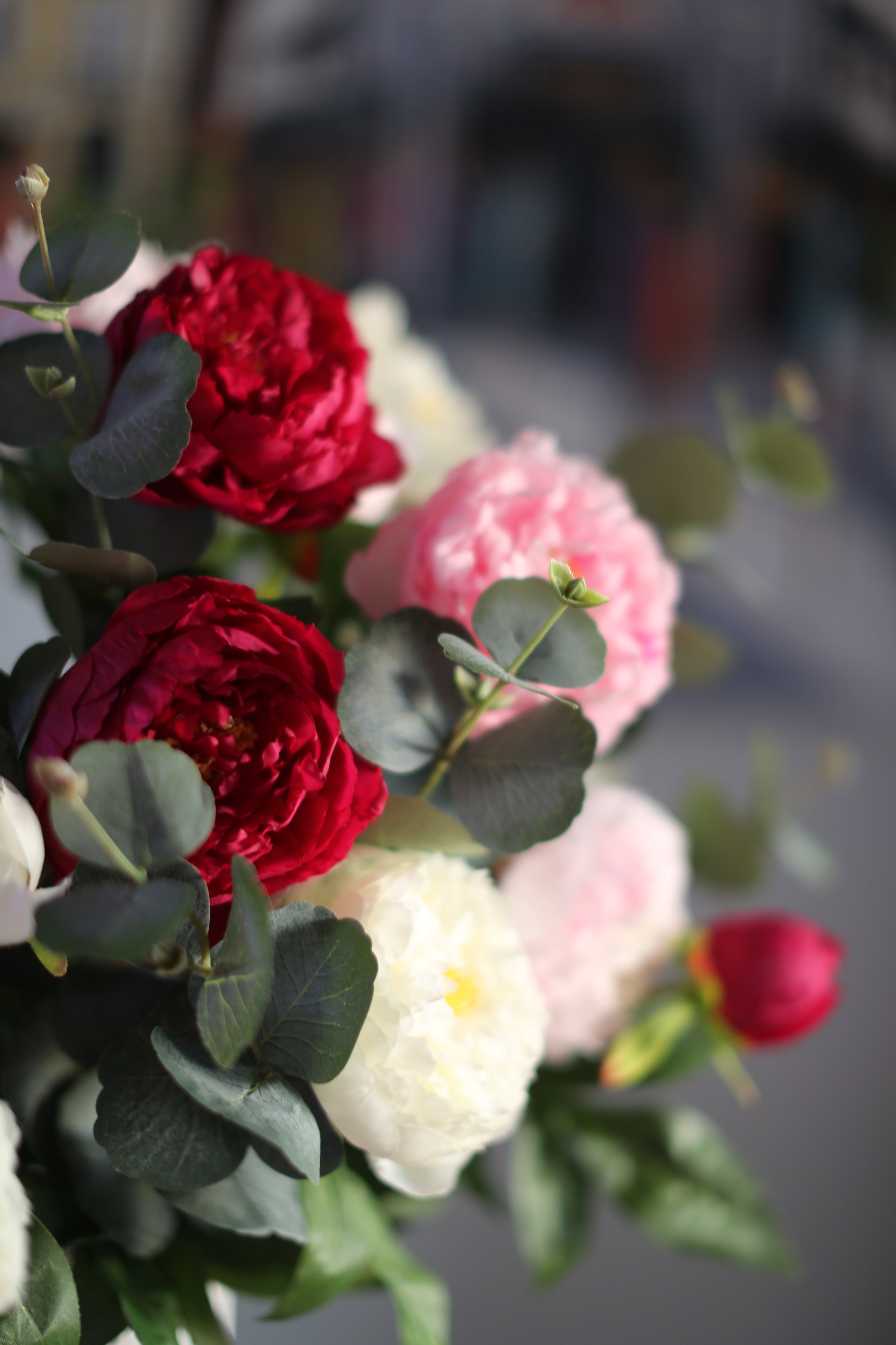 Peony & Eucalyptus Bouquet
