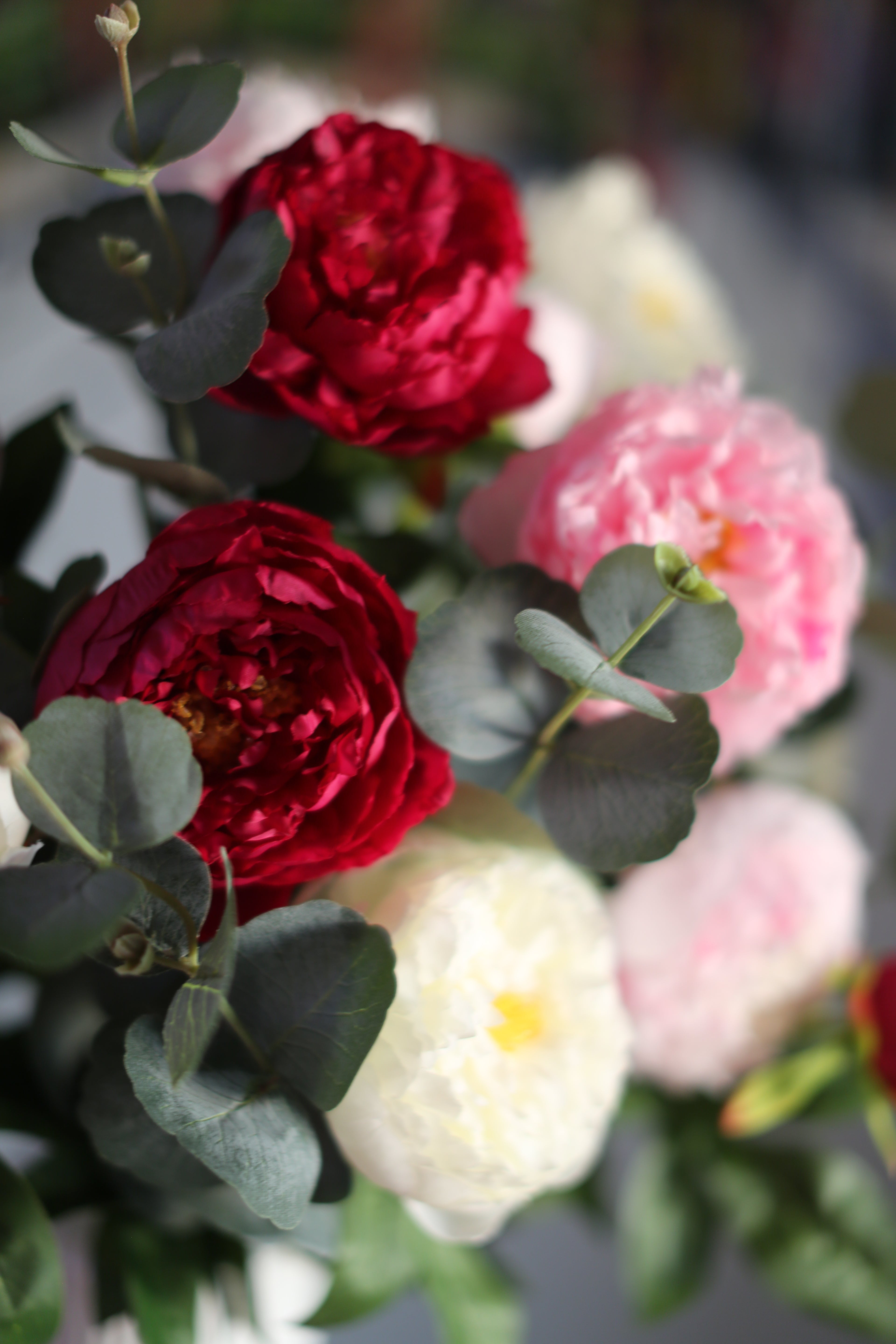 Peony & Eucalyptus Bouquet