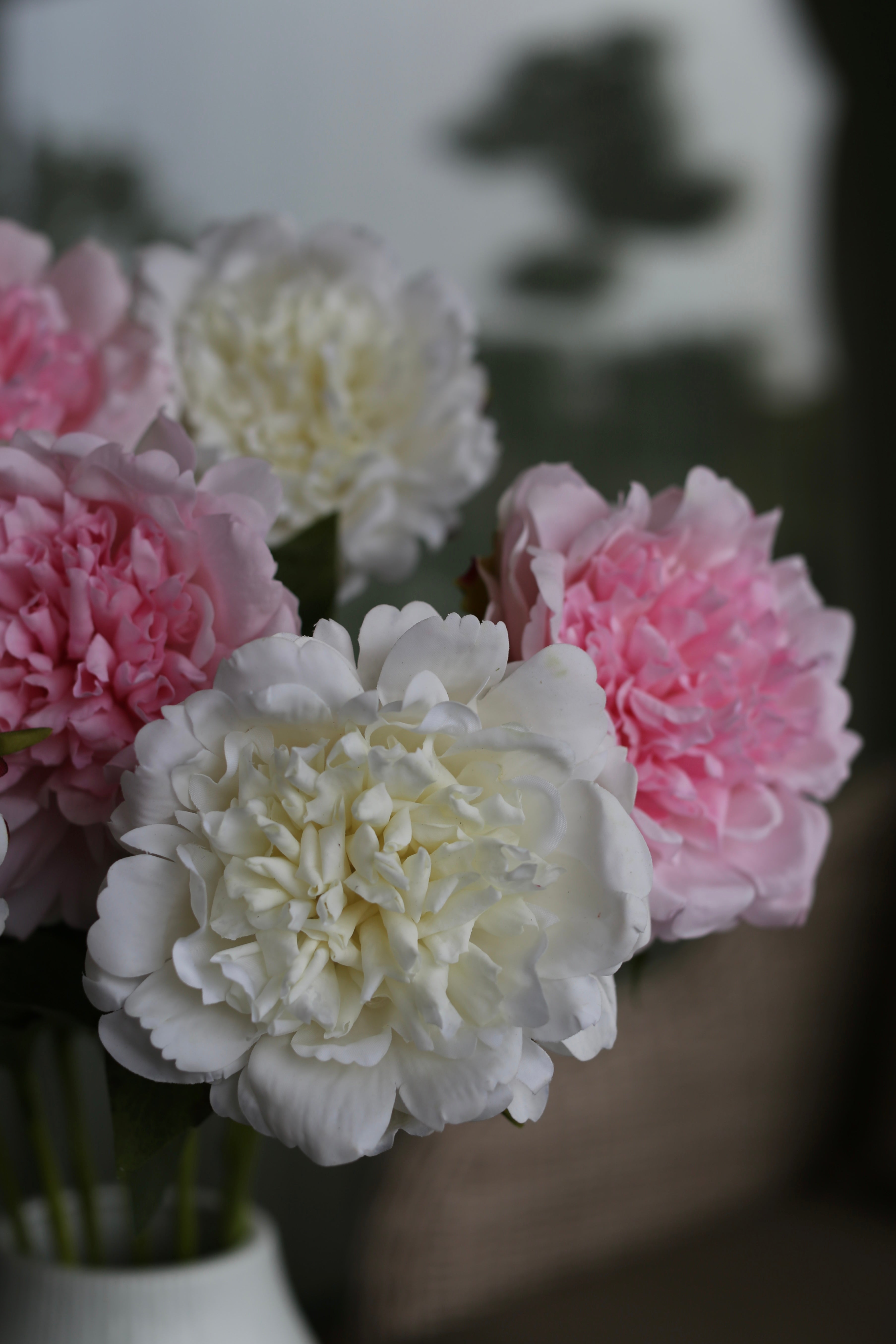 Premium Peony Bouquet Pink & White