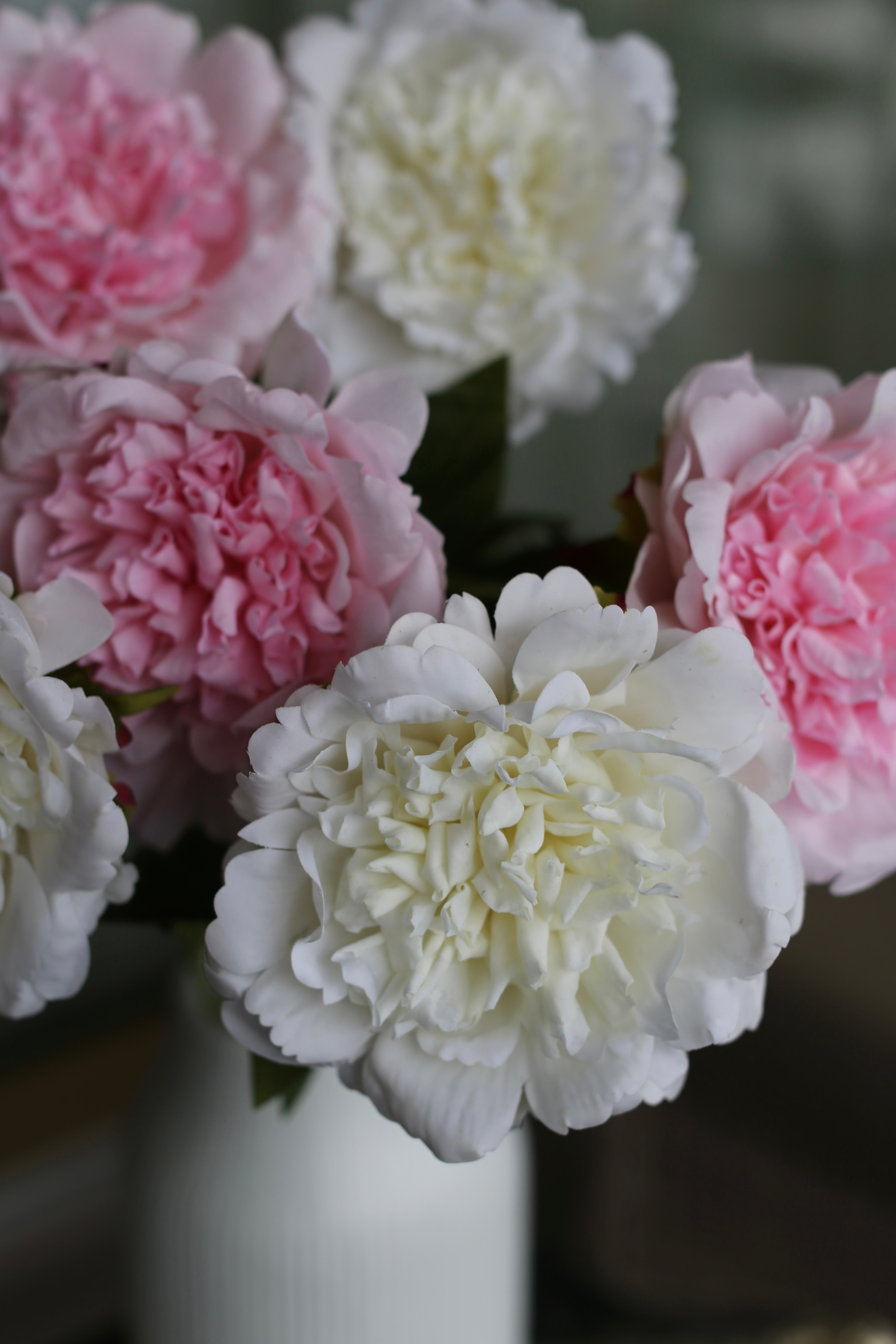 Premium Peony Bouquet Pink & White