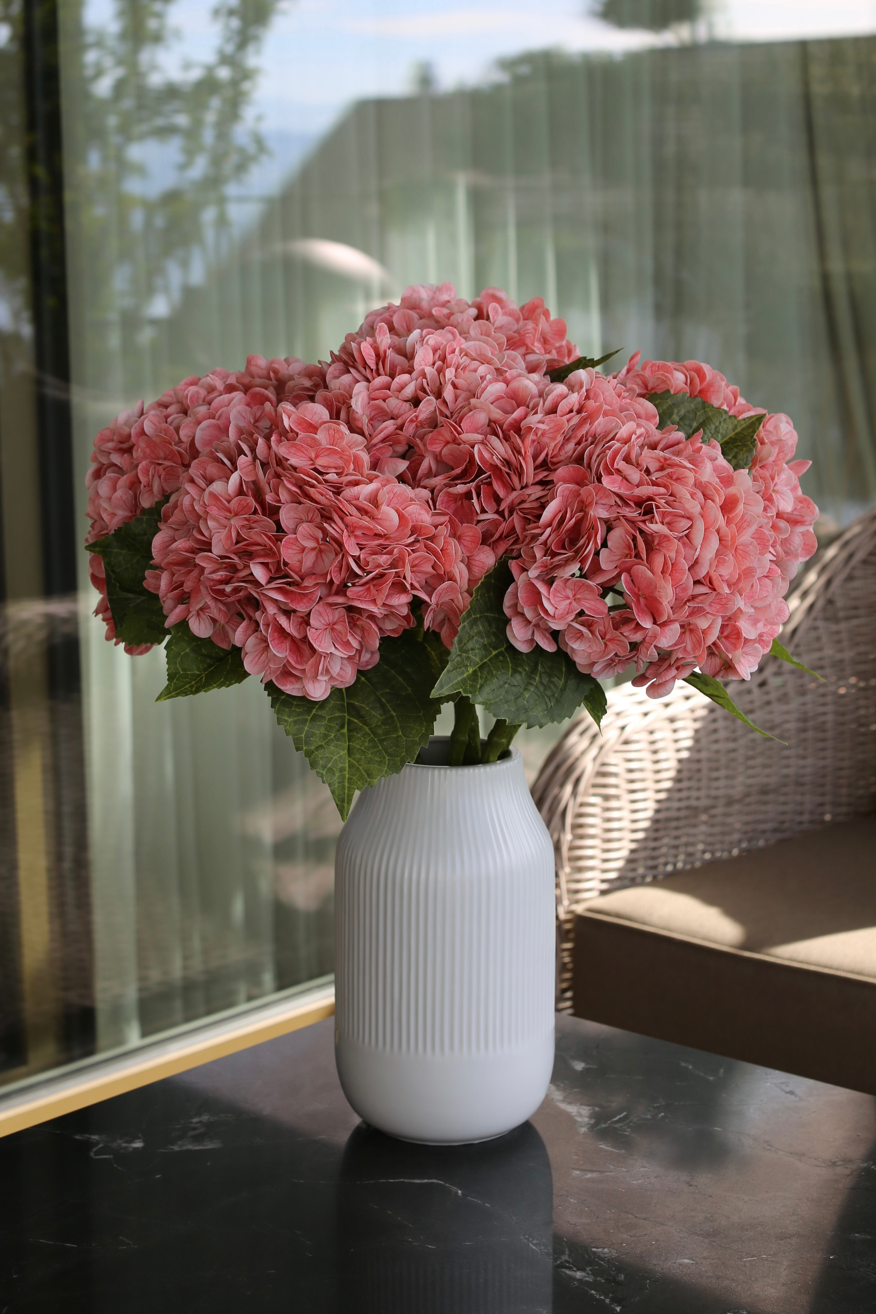 Baby Pink Hydrangea Bouquet