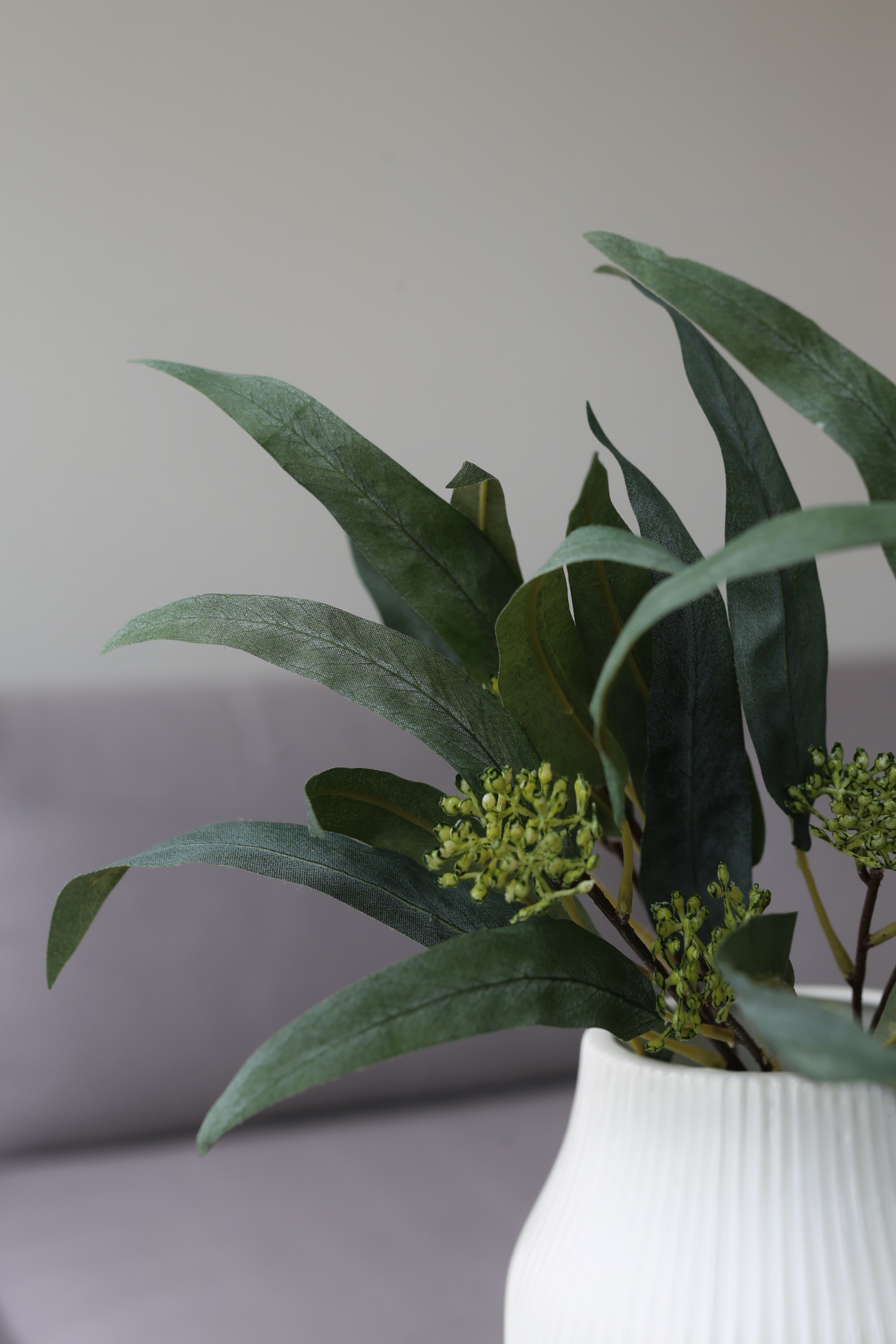 Seeded Willow Eucalyptus – Premium Real Touch Foliage