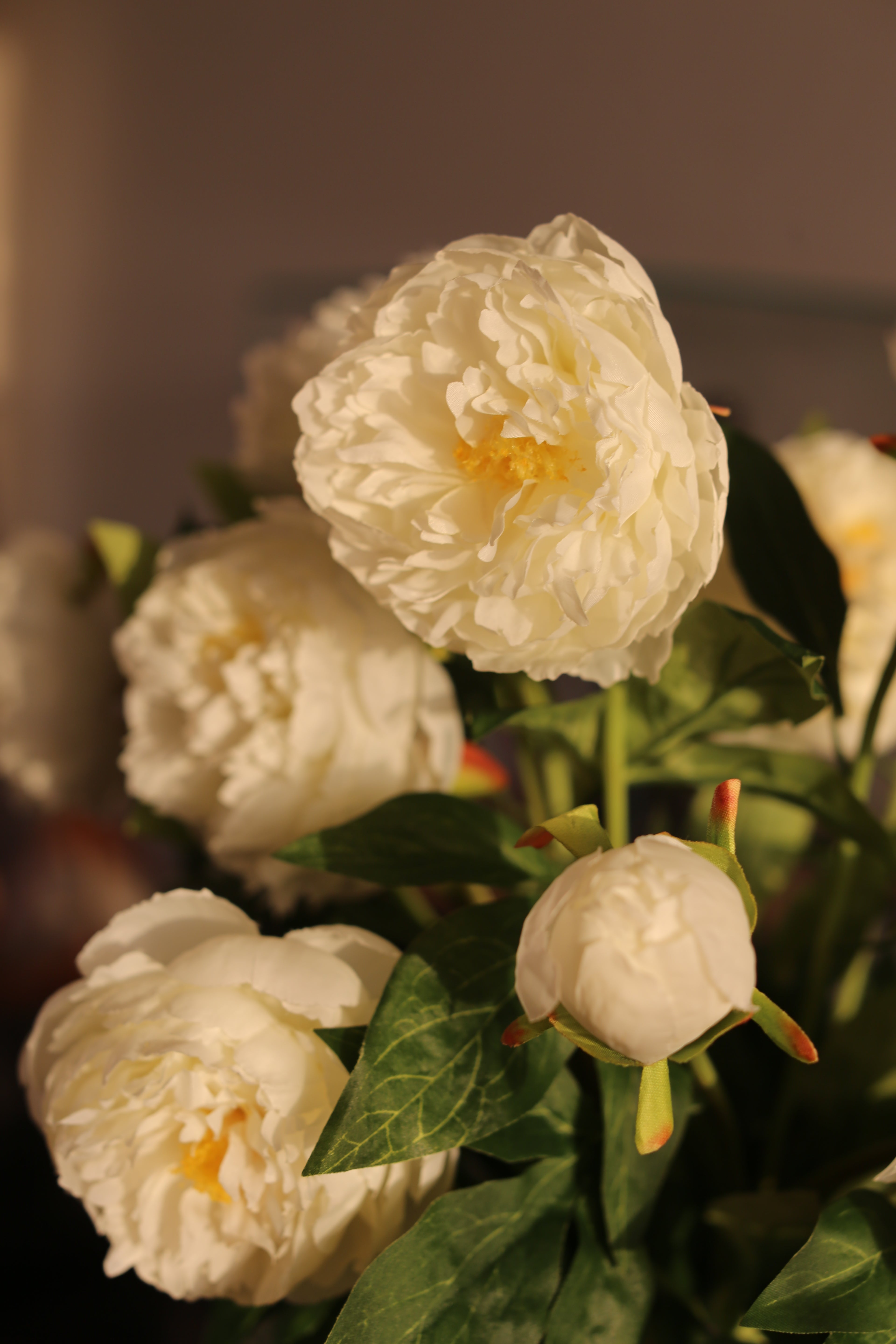 White Peony Bouquet