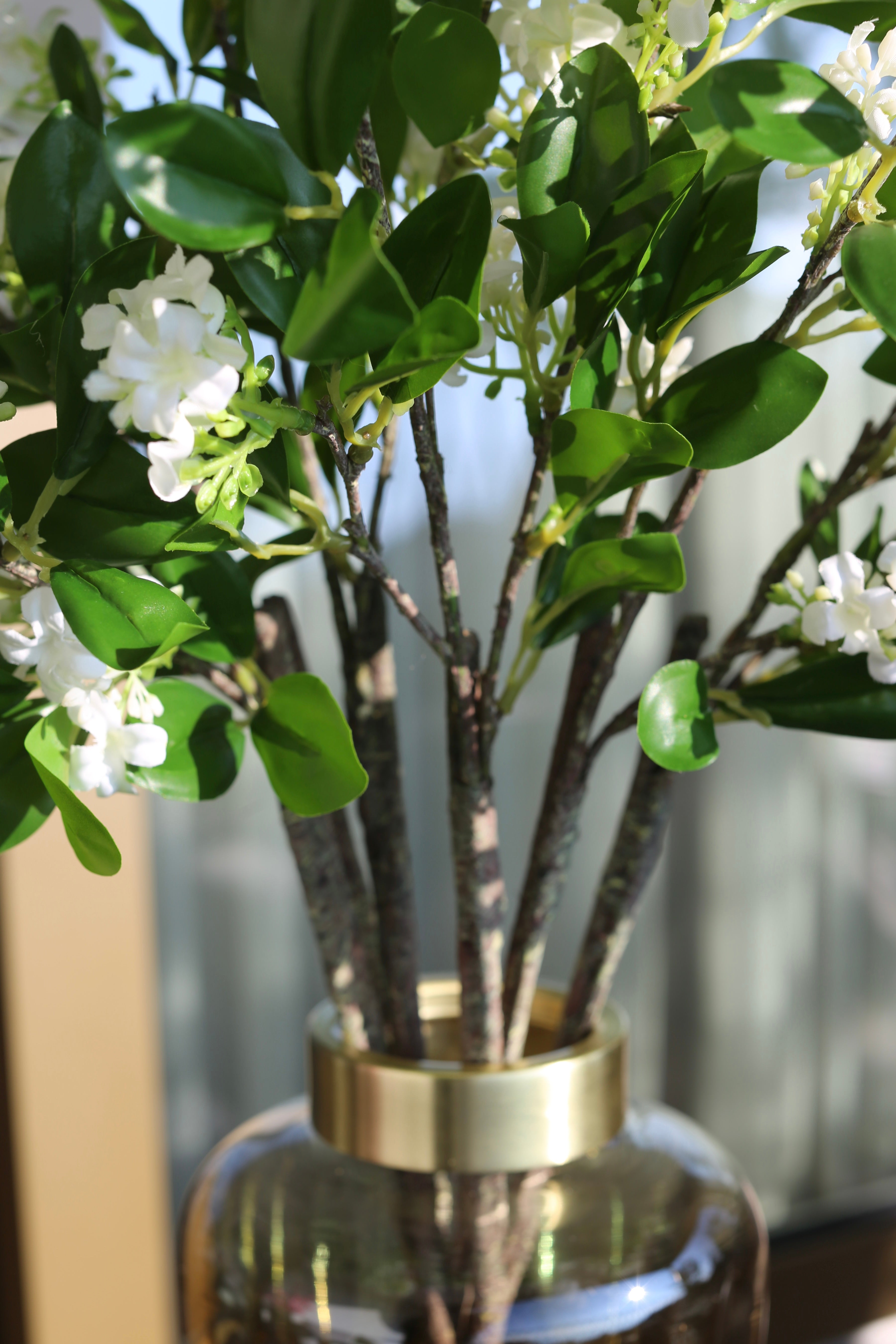 Lilas Blanc 6 Branches