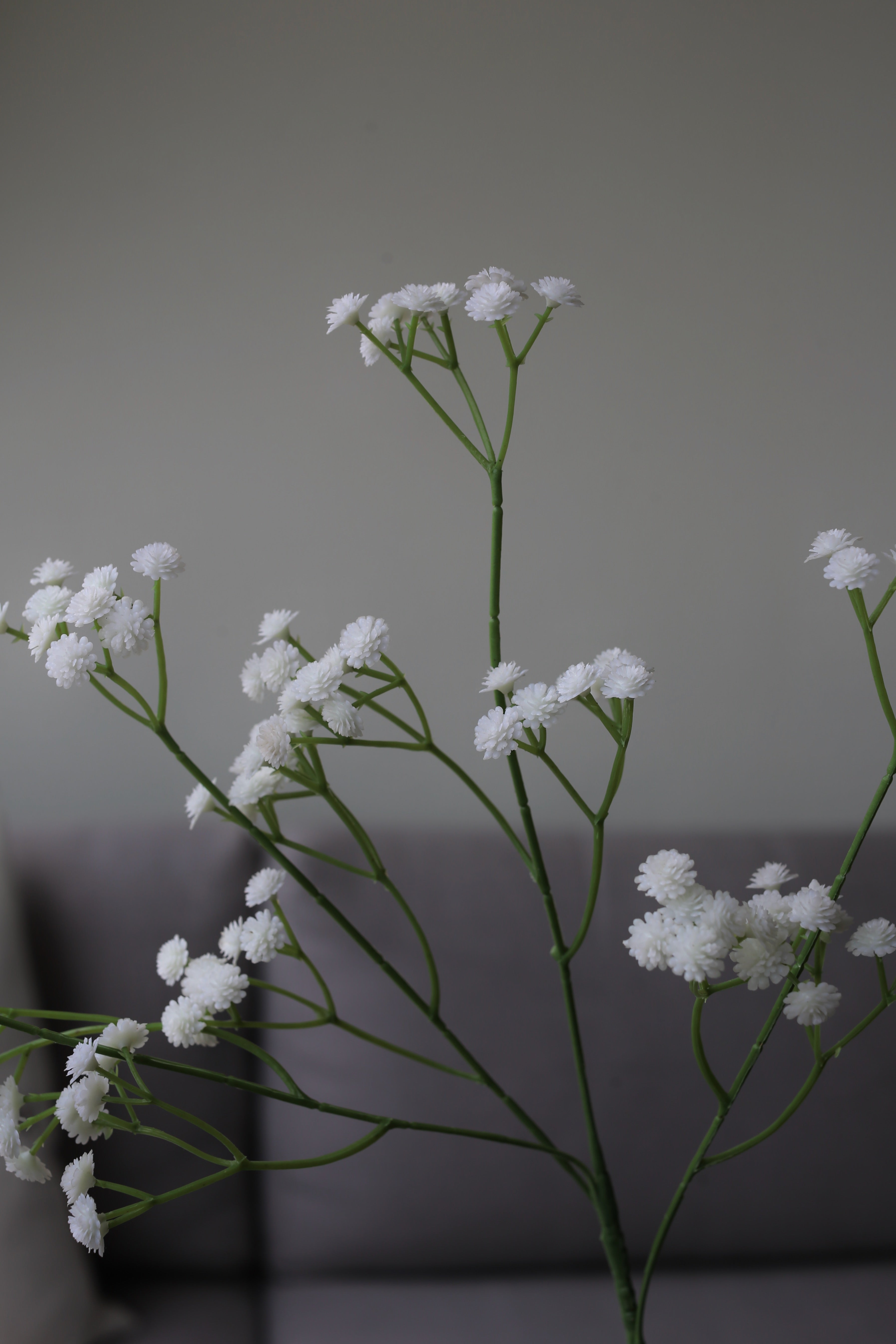White Baby’s Breath – Premium Real Touch Stem