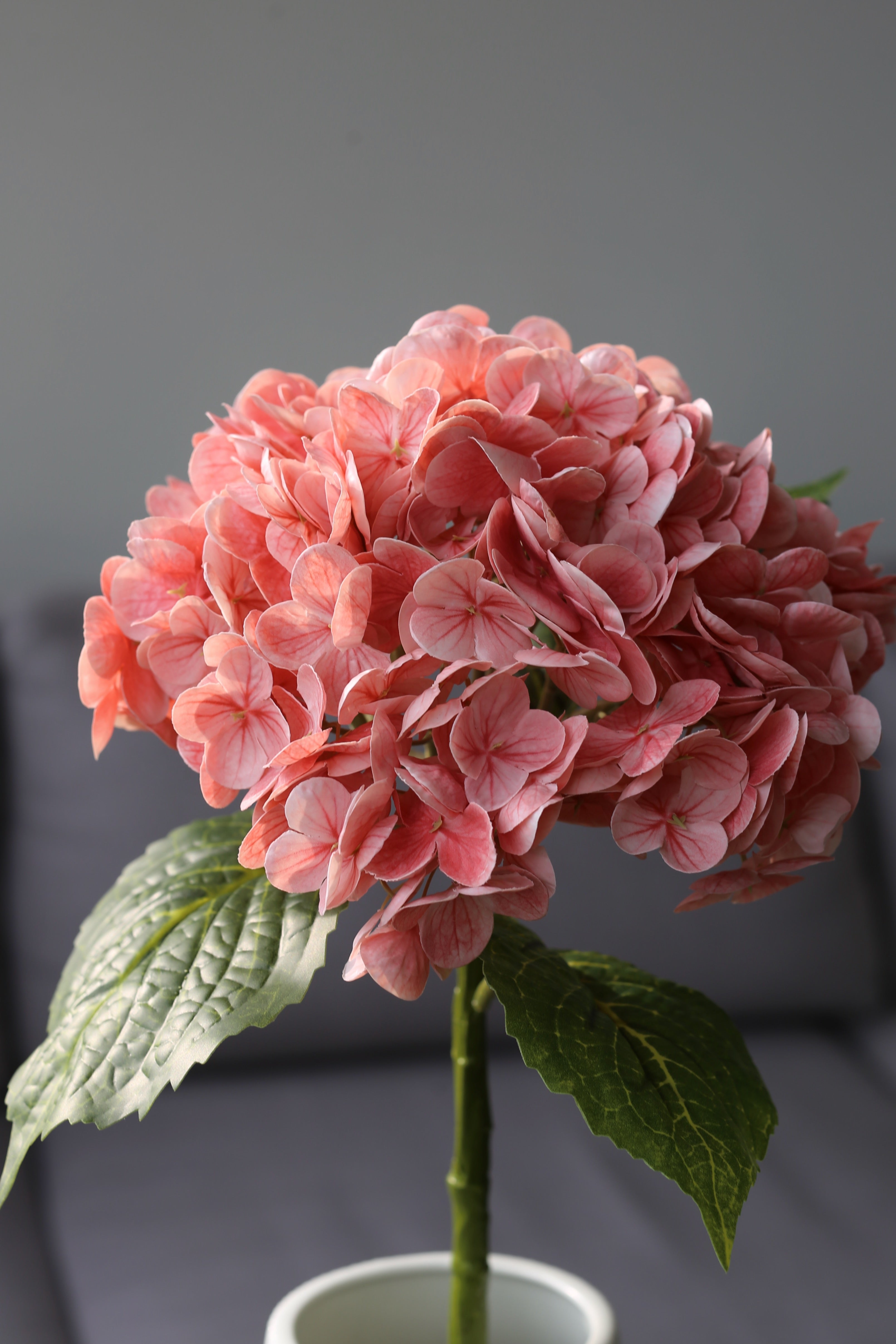 Light Pink Hydrangea – Premium Real Touch Stem